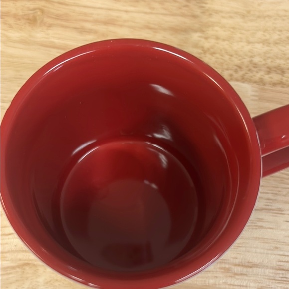 Red and White Christmas Latte Mug - Picture 2 of 4